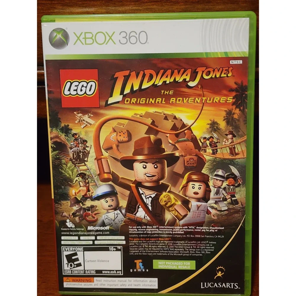 LEGO Indiana Jones and Kung Fu Panda Dual Pack (Microsoft Xbox‎ 360, 2008)